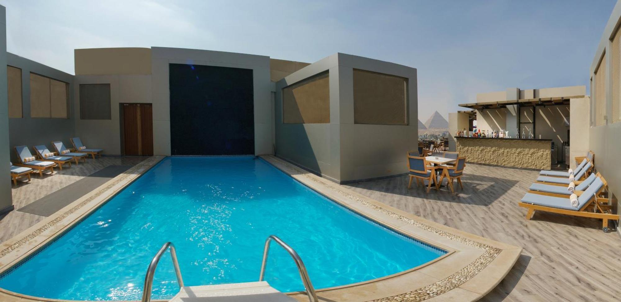 Stay Inn Pyramids Hotel Al Kawm al Akhdar 外观 照片